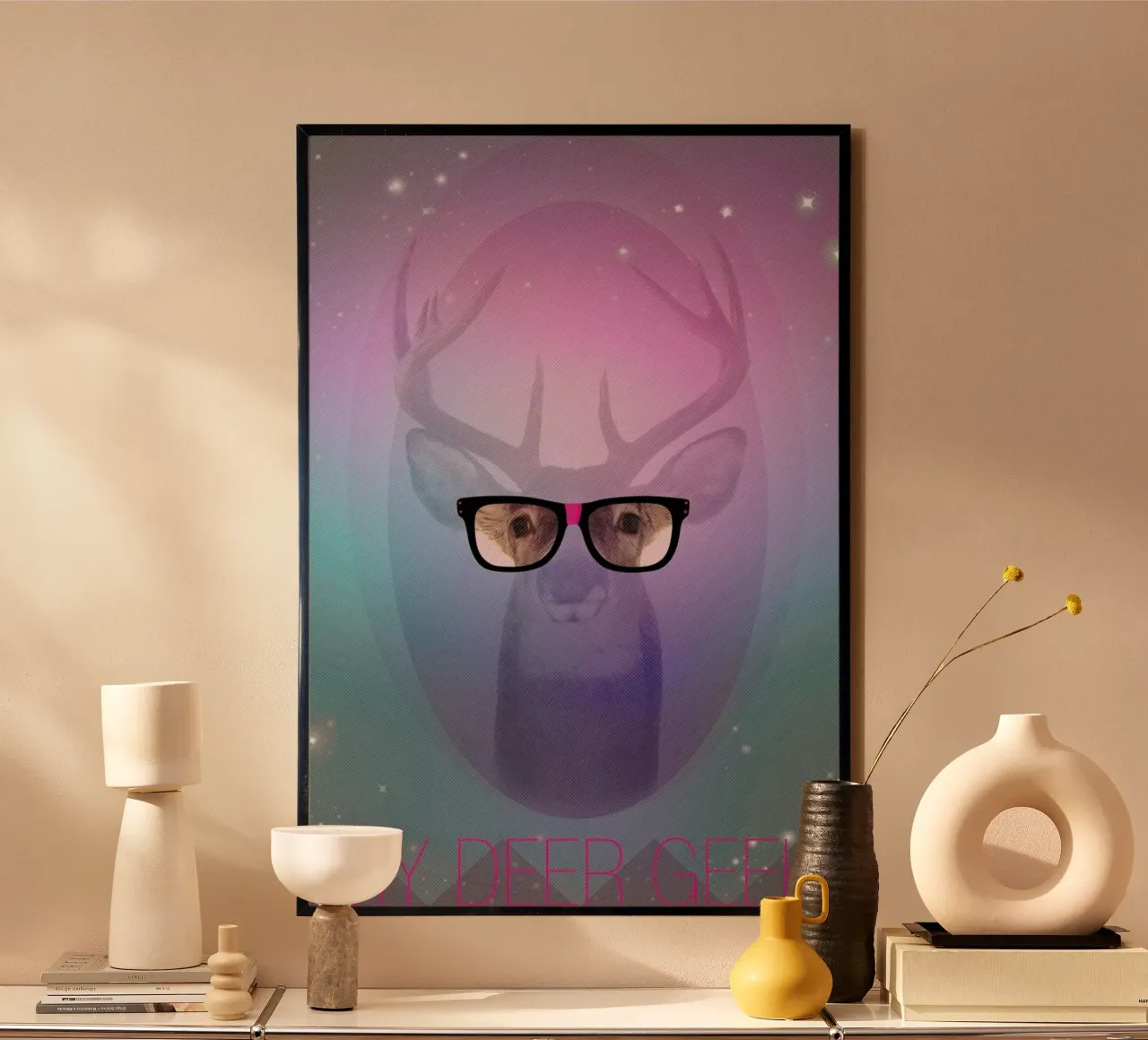 My Deer Geek Hahnemühle von AS Art