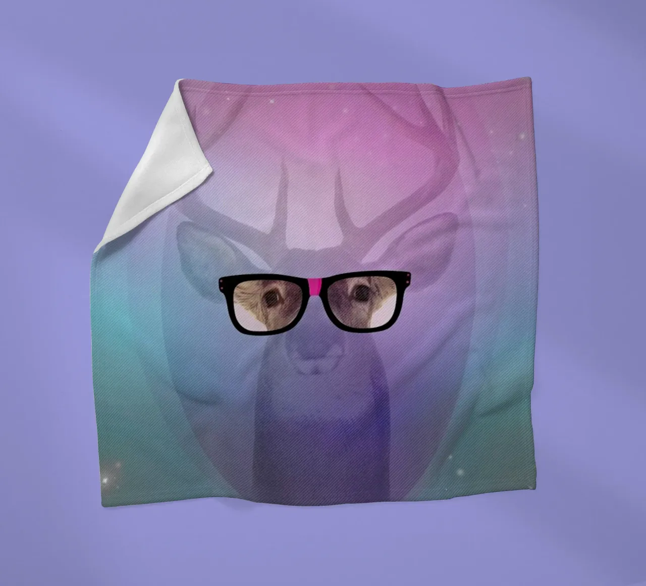 My Deer Geek coperta in pile da AS Art