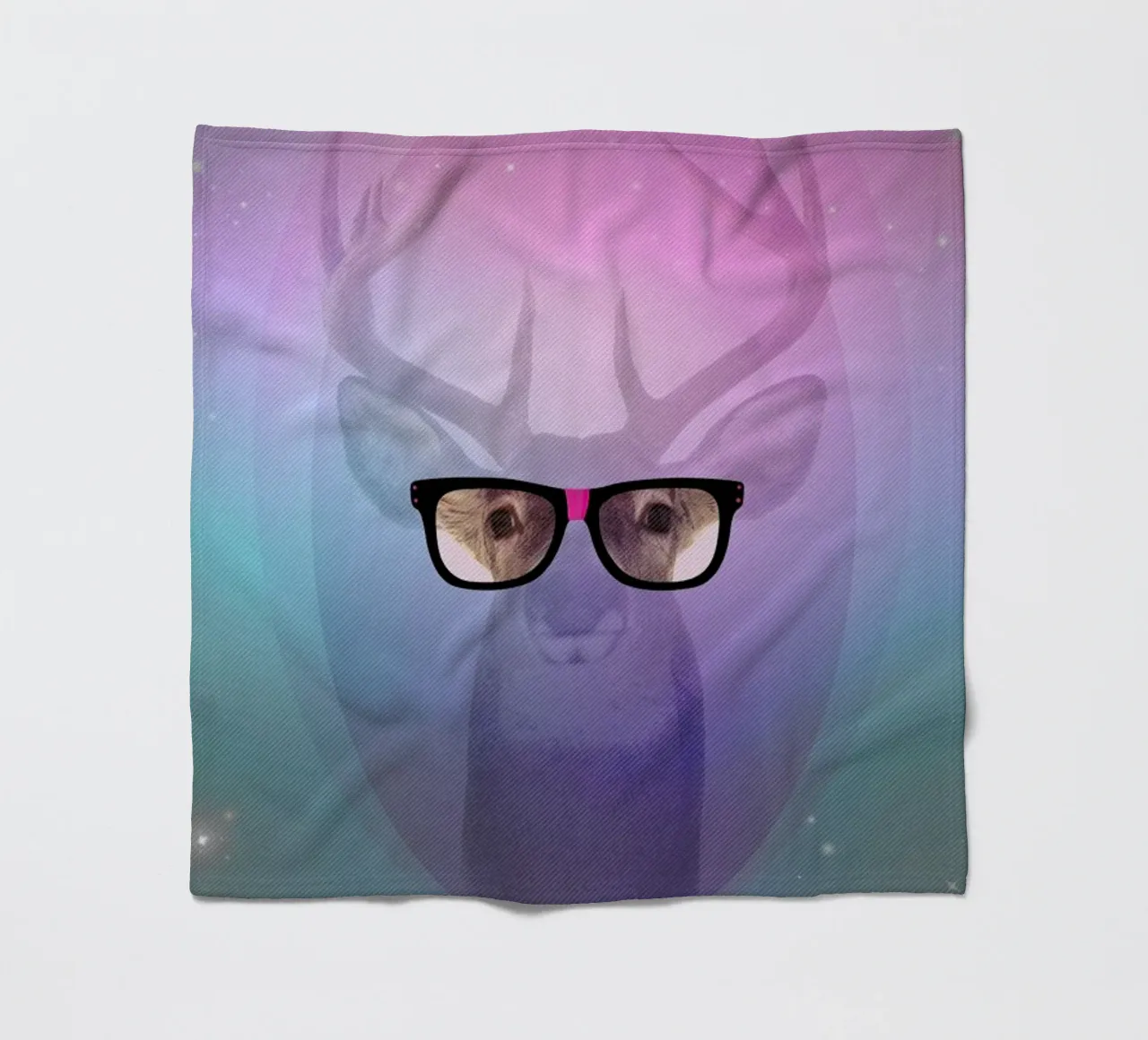 My Deer Geek Fleecedecke von AS Art