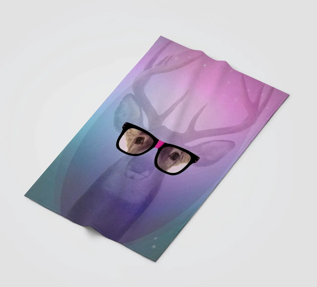 My Deer Geek coperta in pile da AS Art