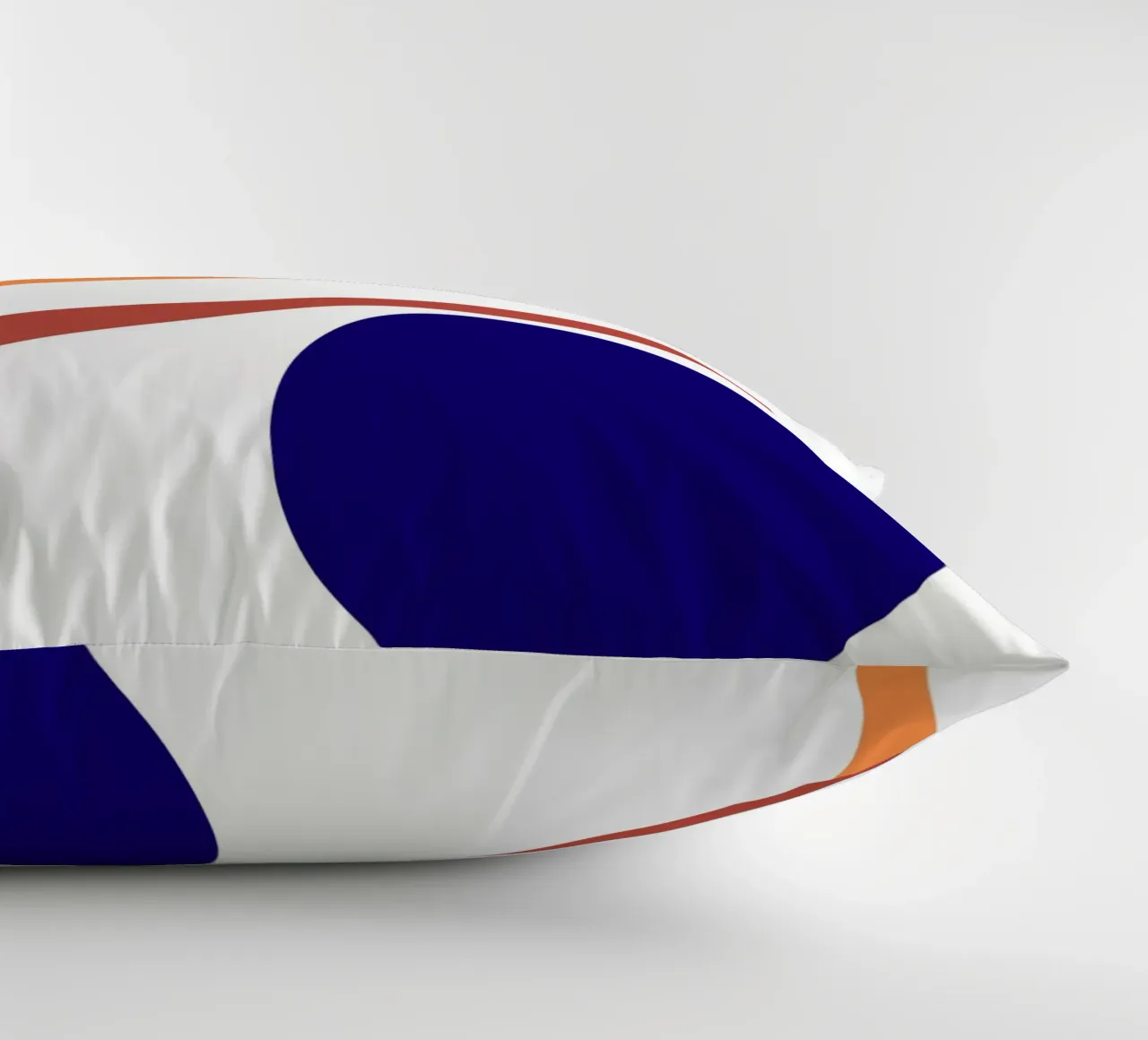 orange abstract cuscino da ramosashop