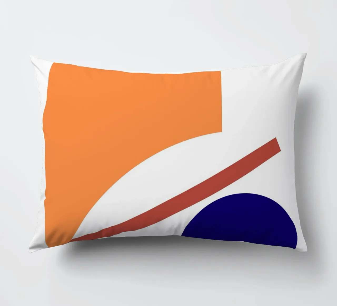 orange abstract cuscino da ramosashop