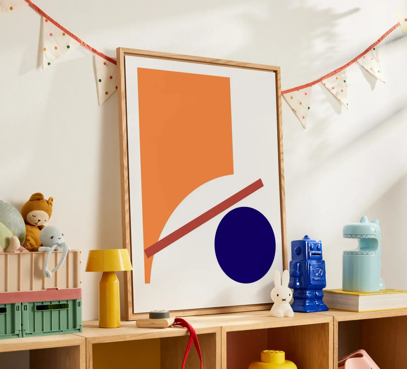 orange abstract plexiglas de ramosashop