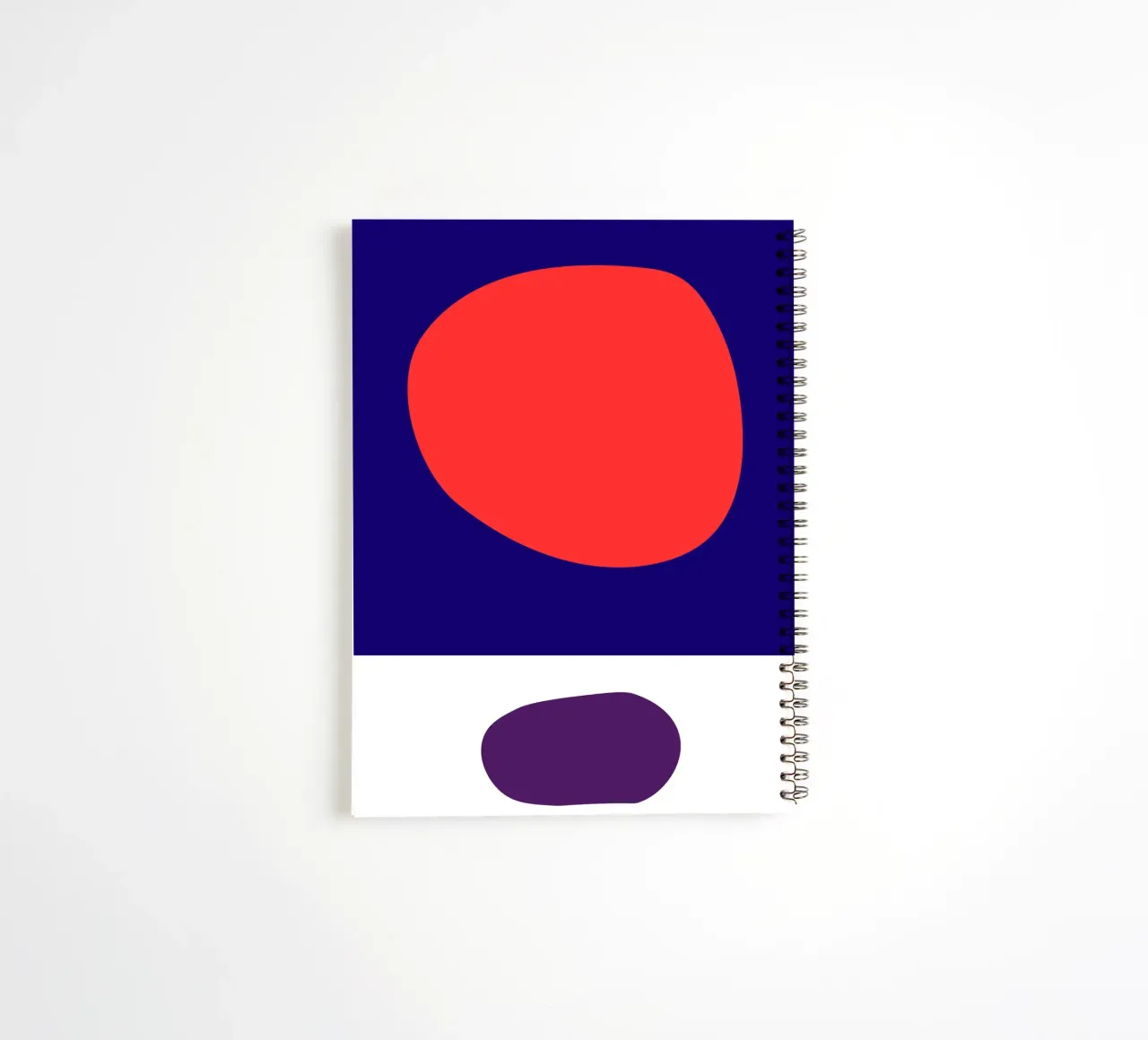 abstract reflection spiral notebook by ramosashop