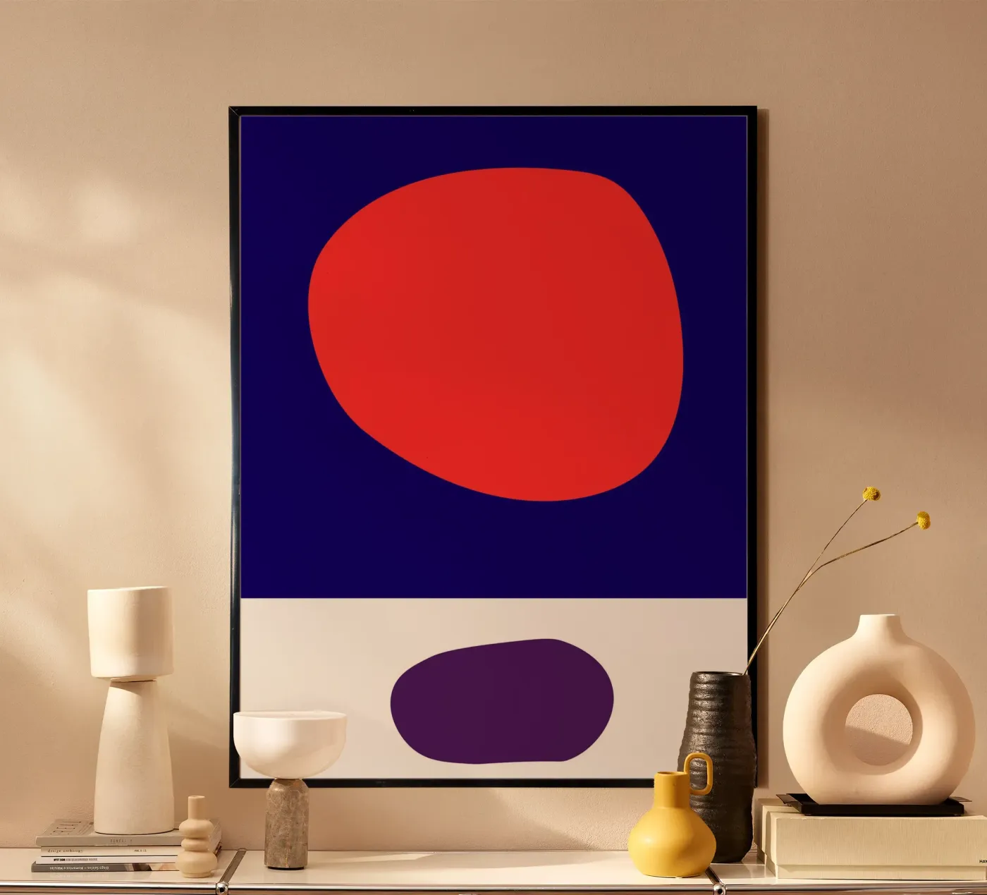 abstract reflection Poster von ramosashop