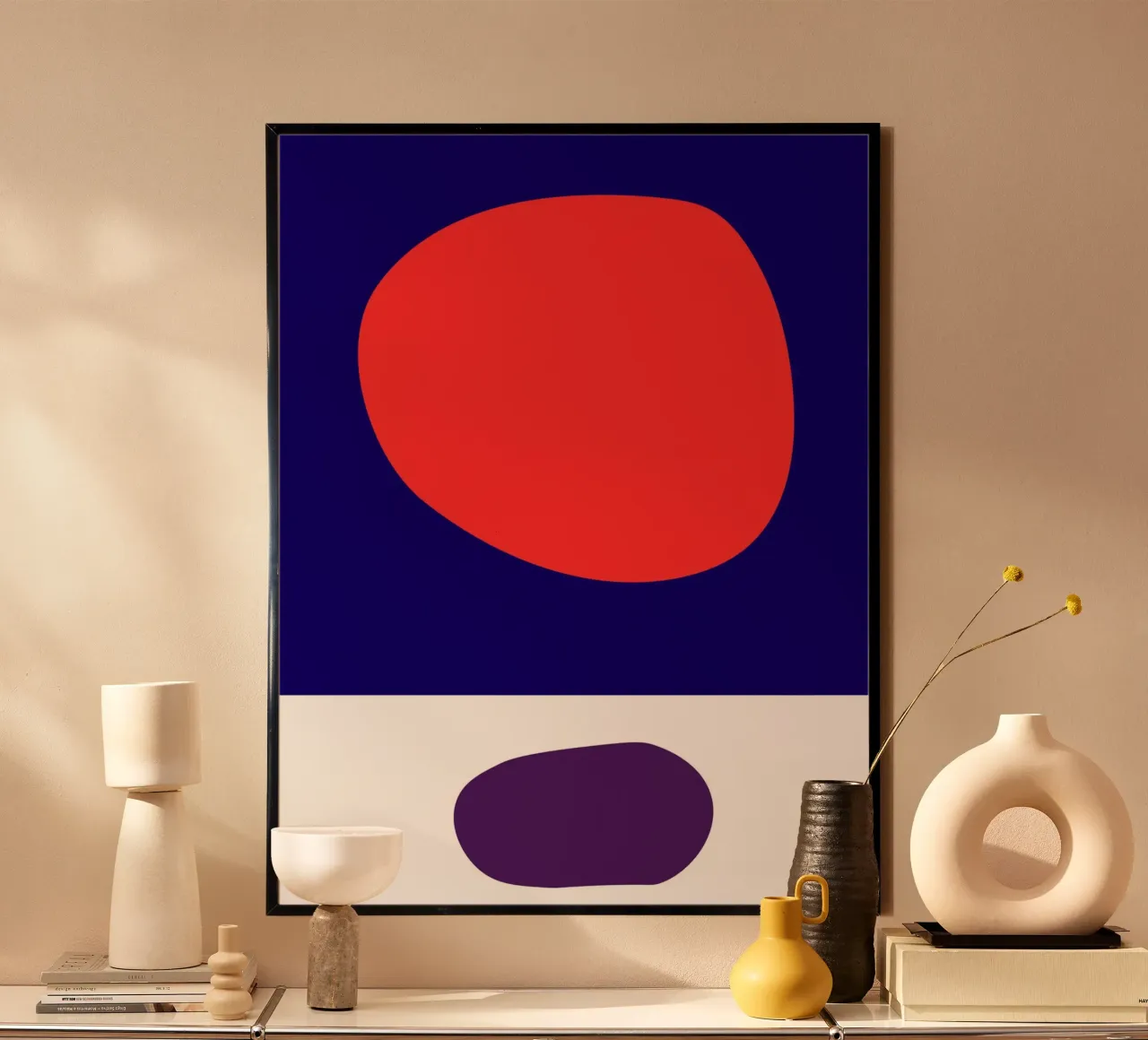 abstract reflection poster by ramosashop