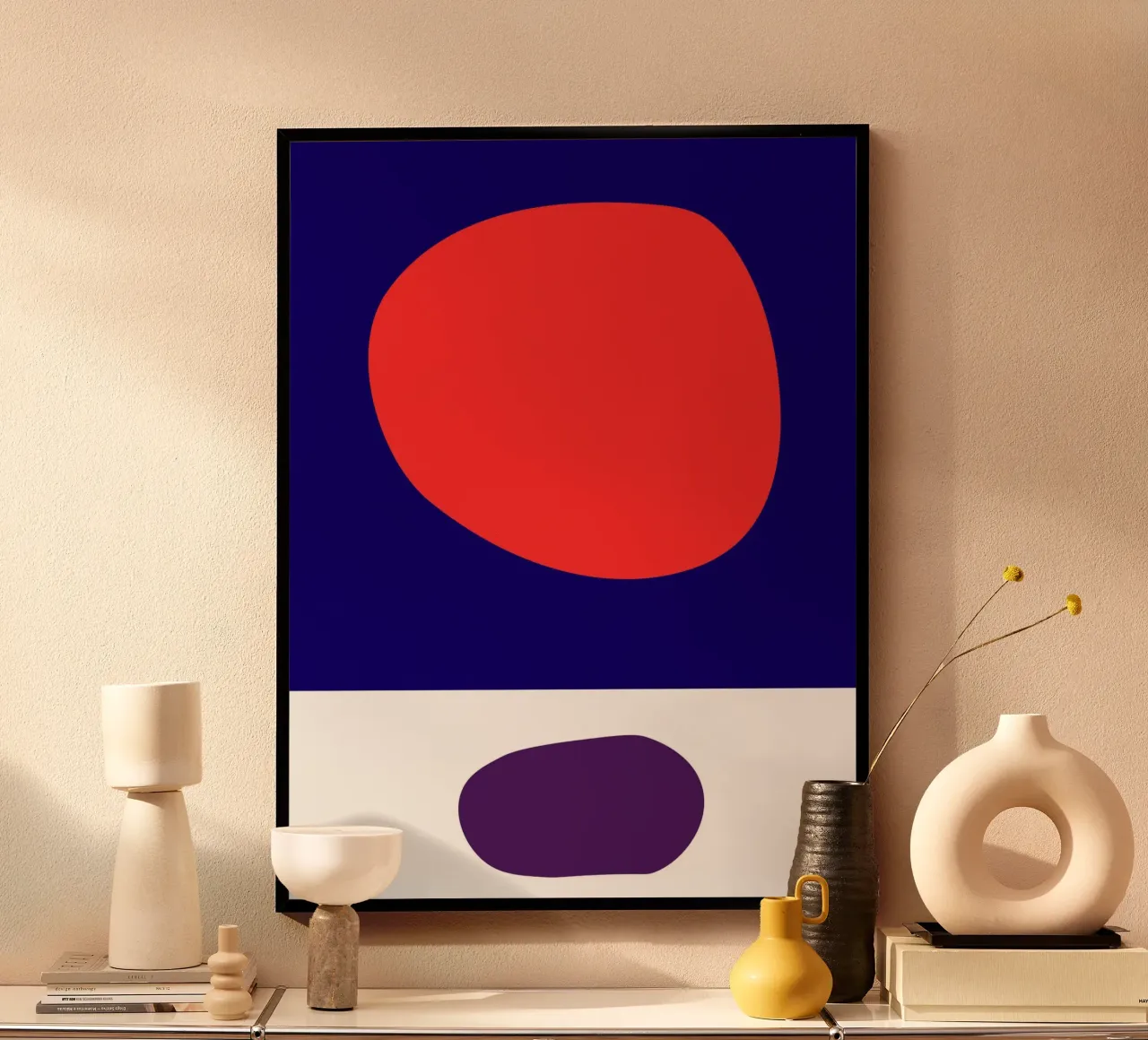 abstract reflection poster by ramosashop