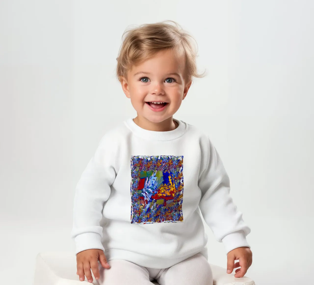 Chess_playing_robot_BTC Baby Sweatshirt von Crypto_Jungle