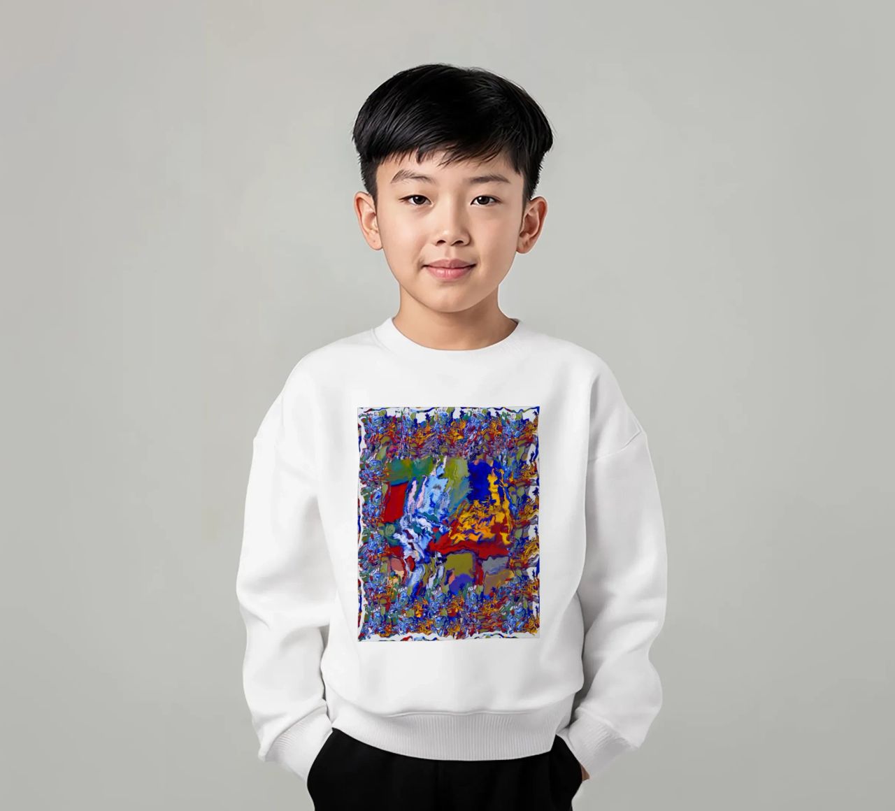 Chess_playing_robot_BTC felpa bambino da Crypto_Jungle