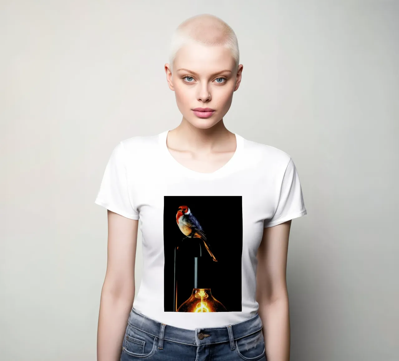 Birds Everywhere 7 Frauen T-Shirt von Günther Egger