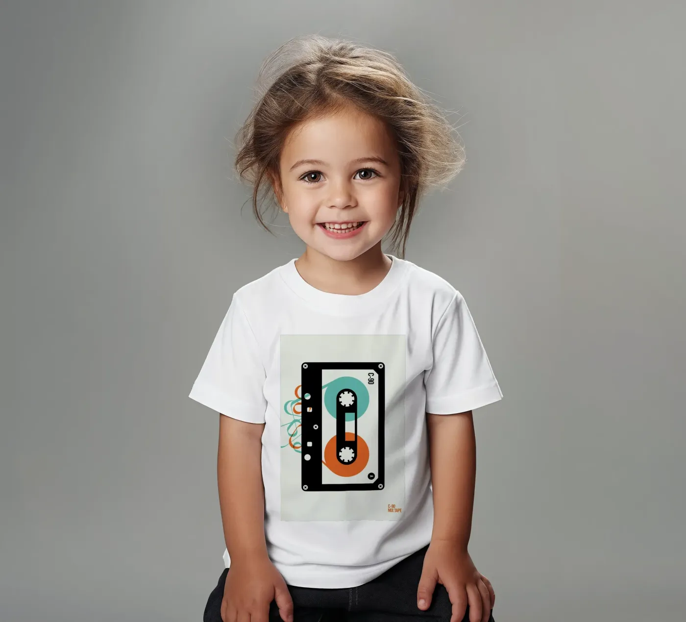 Mixtape Kinder T-Shirt von Bo Lundberg