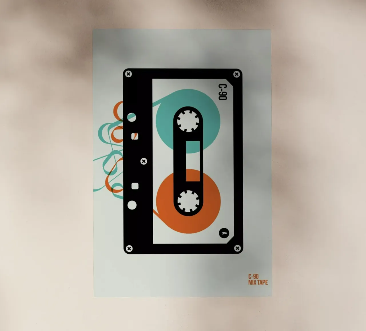 Mixtape pellicola backlit da Bo Lundberg