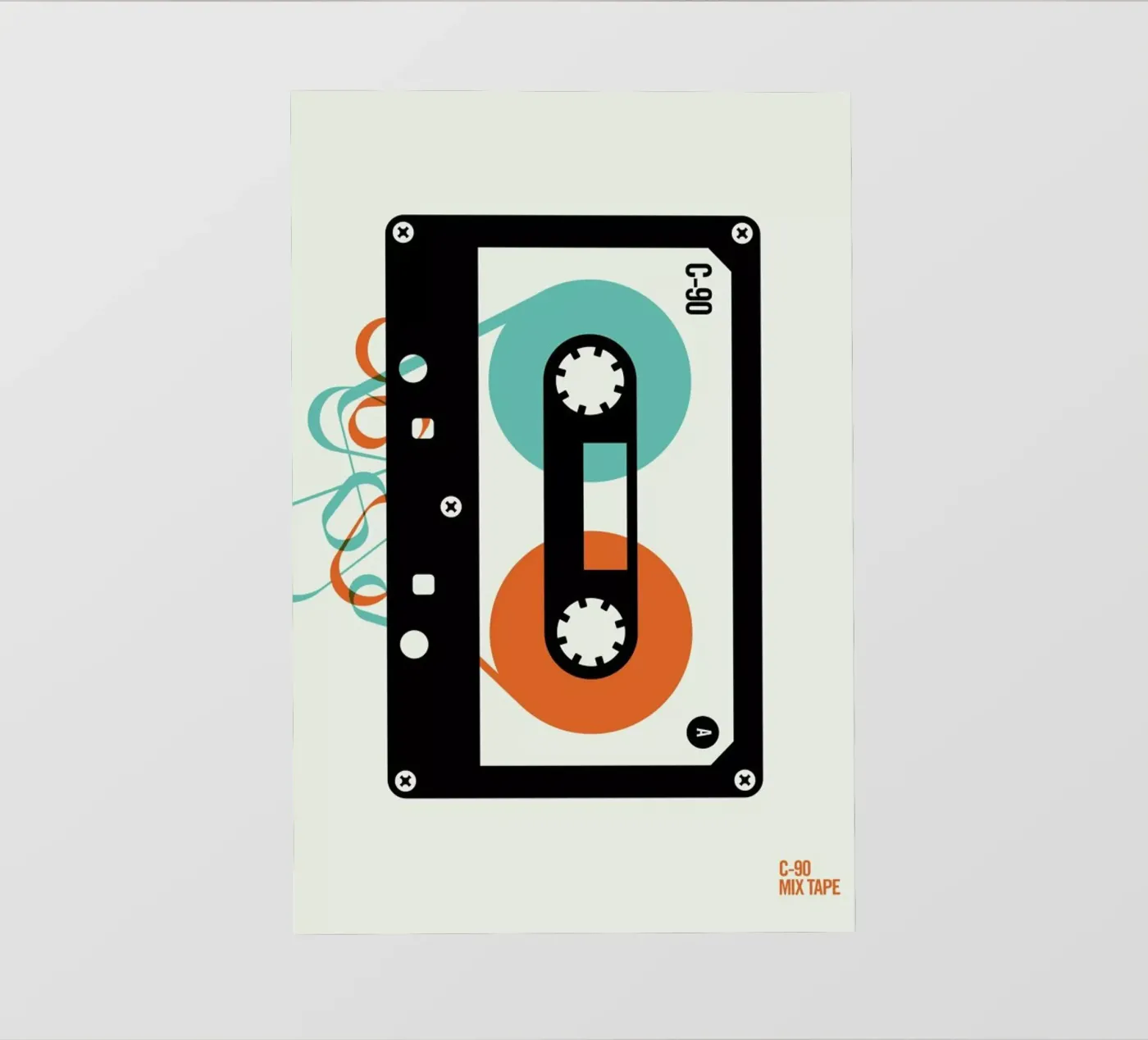 Mixtape pellicola backlit da Bo Lundberg