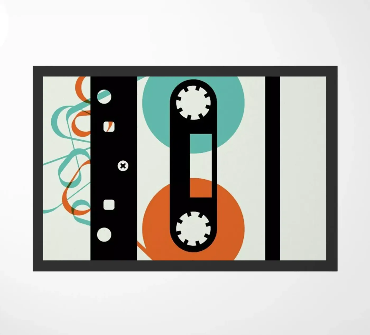 Mixtape Fußmatte von Bo Lundberg