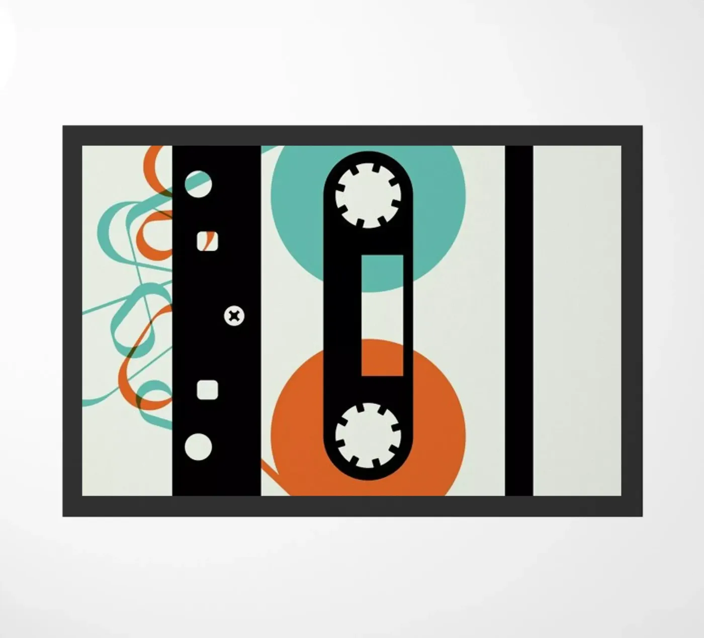 Mixtape Fußmatte von Bo Lundberg