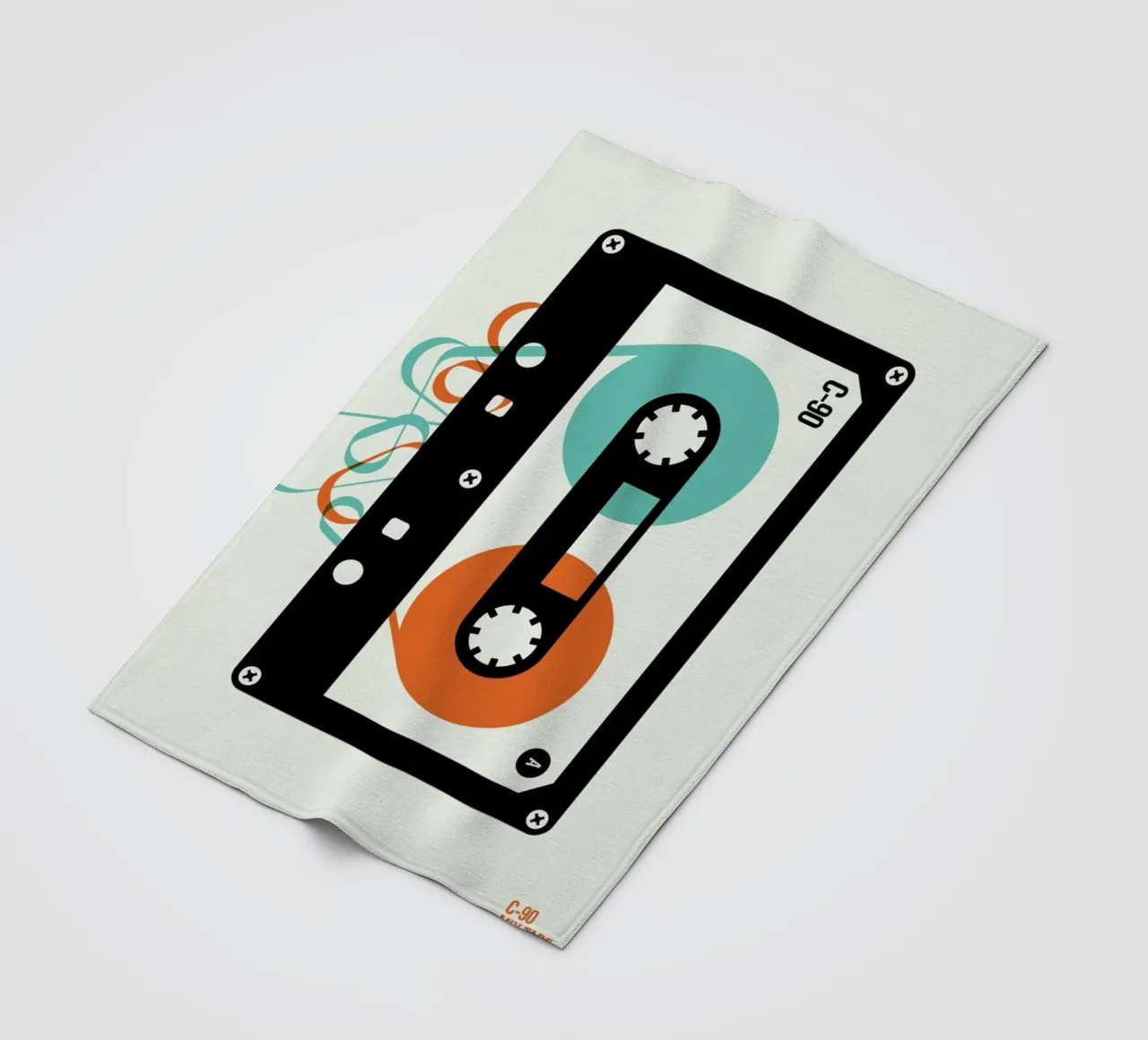 Mixtape Fleecedecke von Bo Lundberg