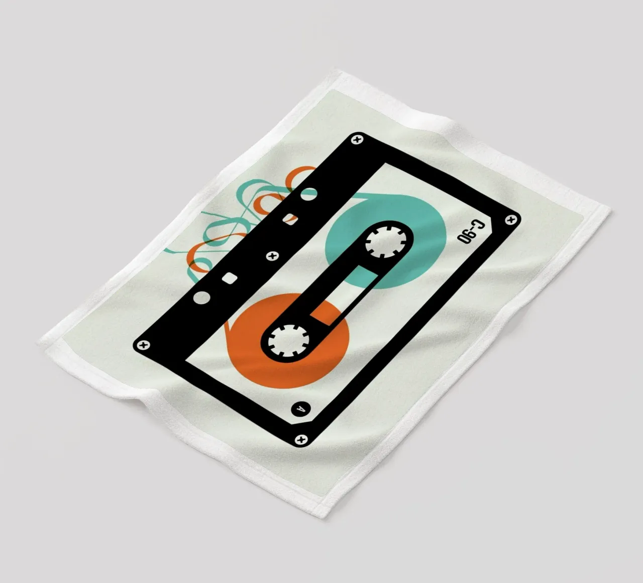 Mixtape Fleecedecke von Bo Lundberg