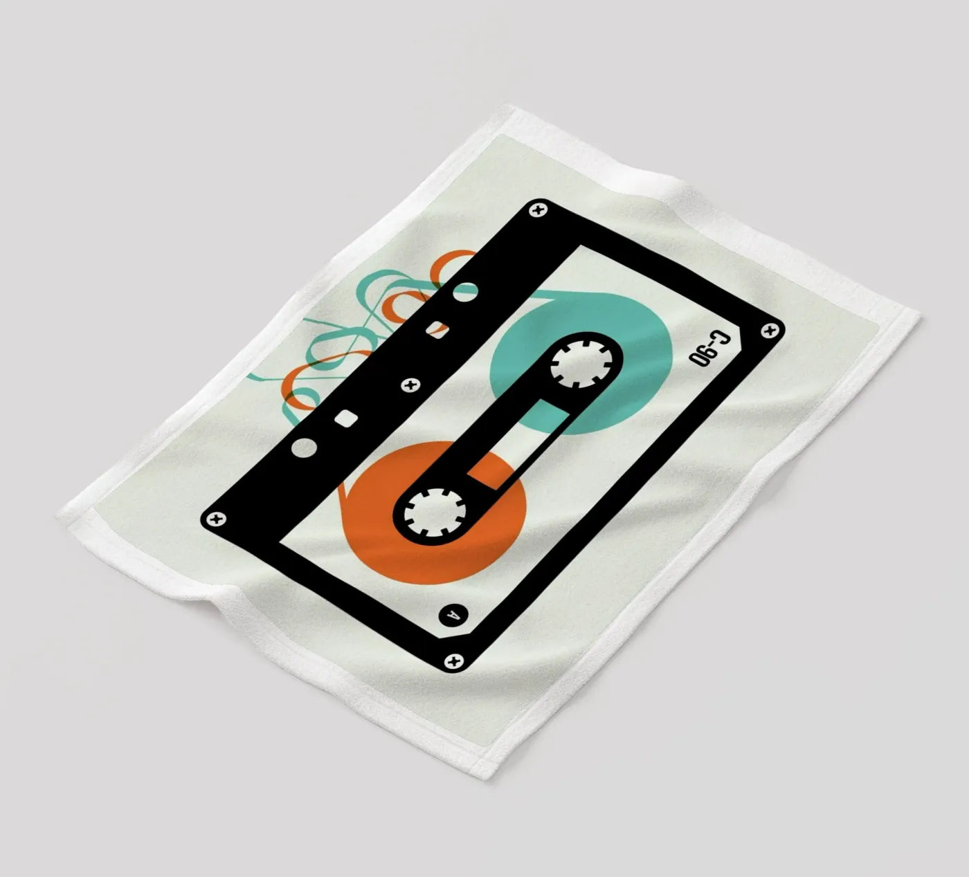 Mixtape Fleecedecke von Bo Lundberg