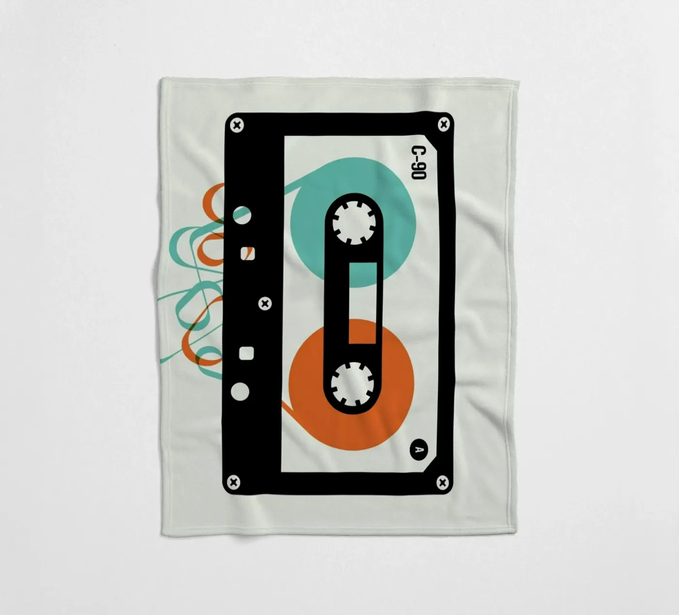 Mixtape Fleecedecke von Bo Lundberg