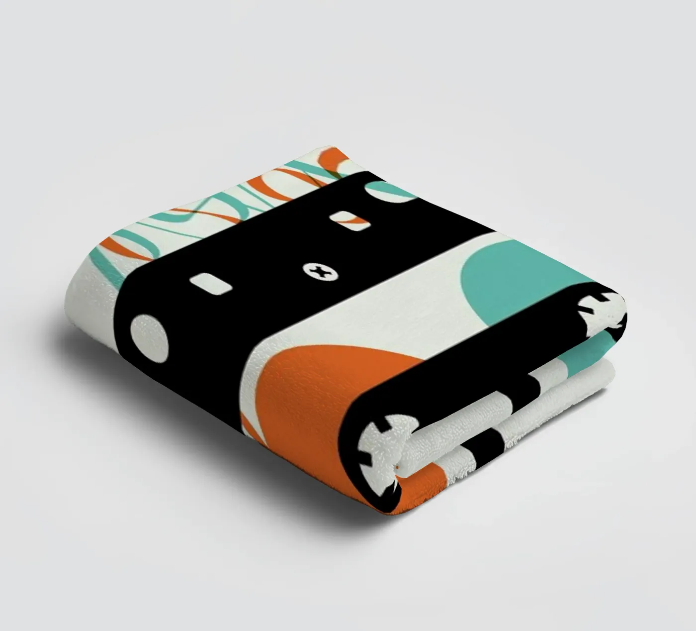 Mixtape towel by Bo Lundberg