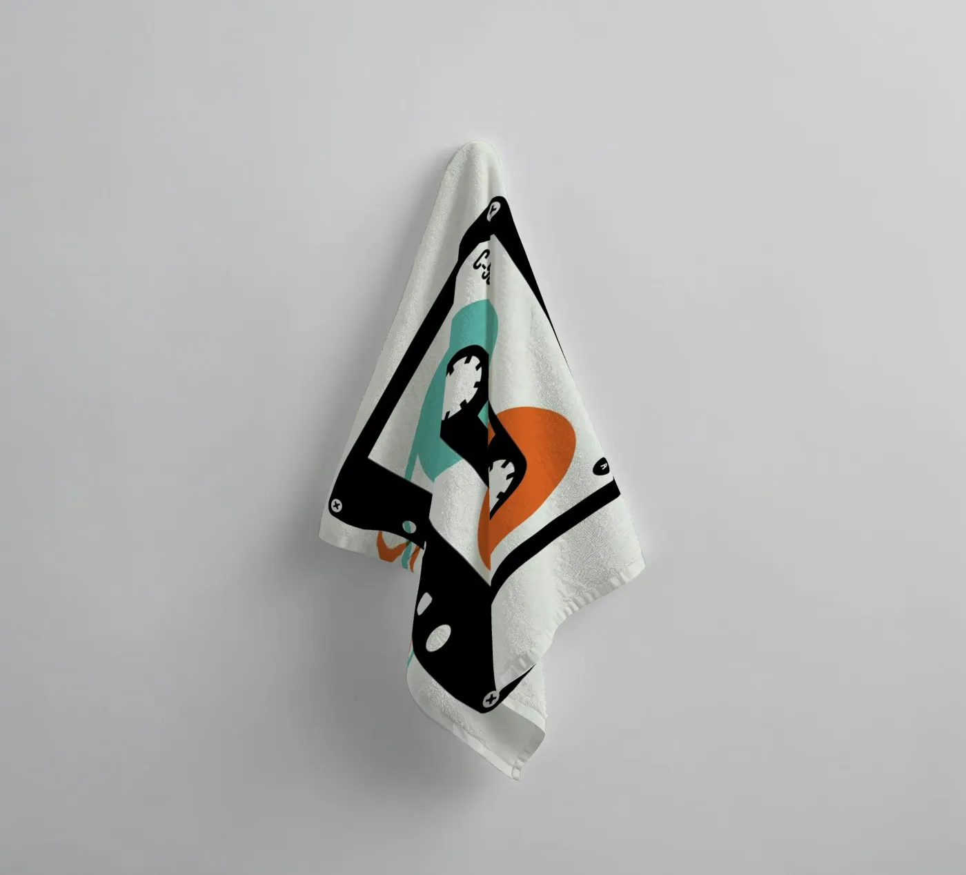 Mixtape towel by Bo Lundberg