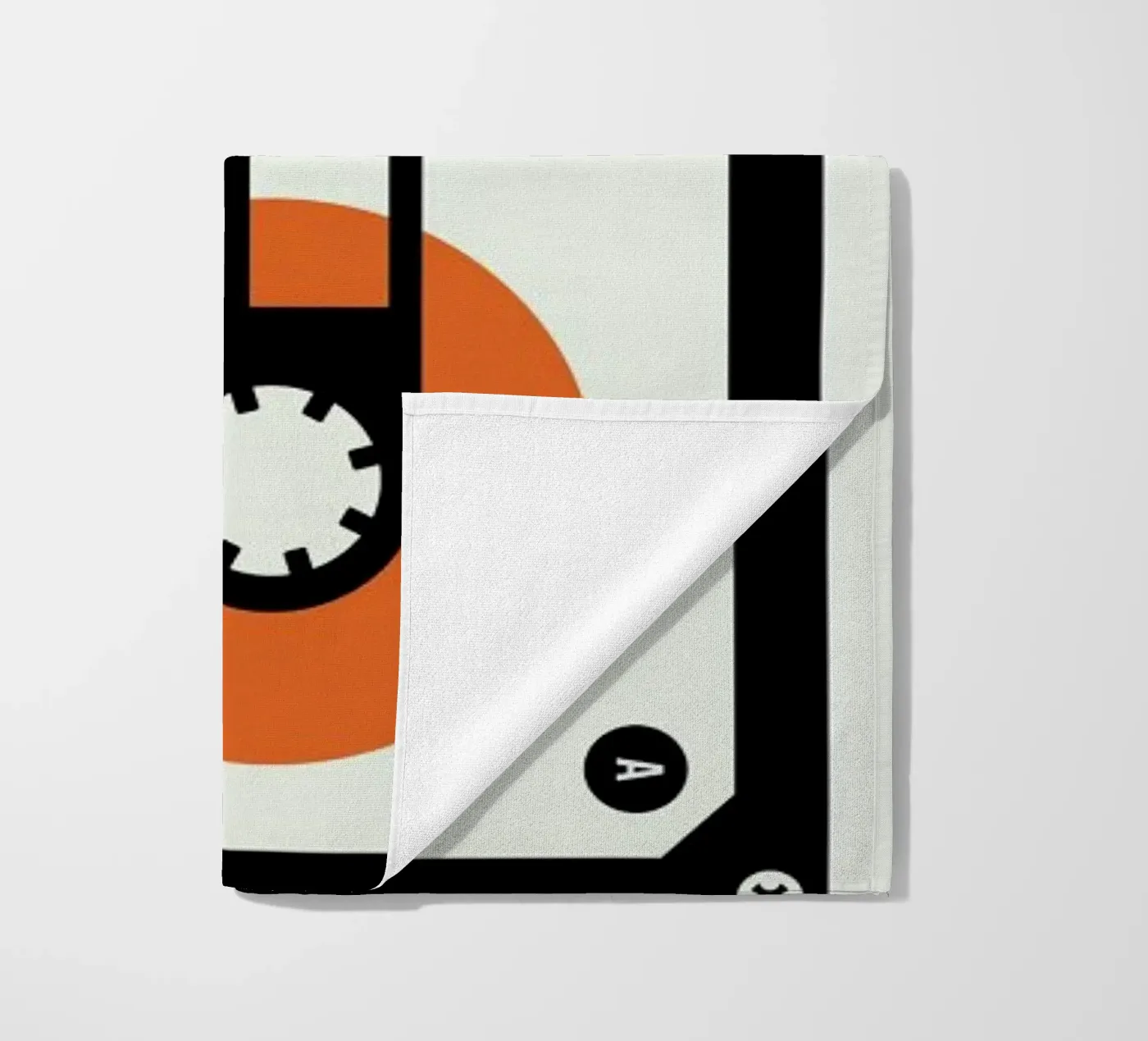 Mixtape strandhanddoek van Bo Lundberg