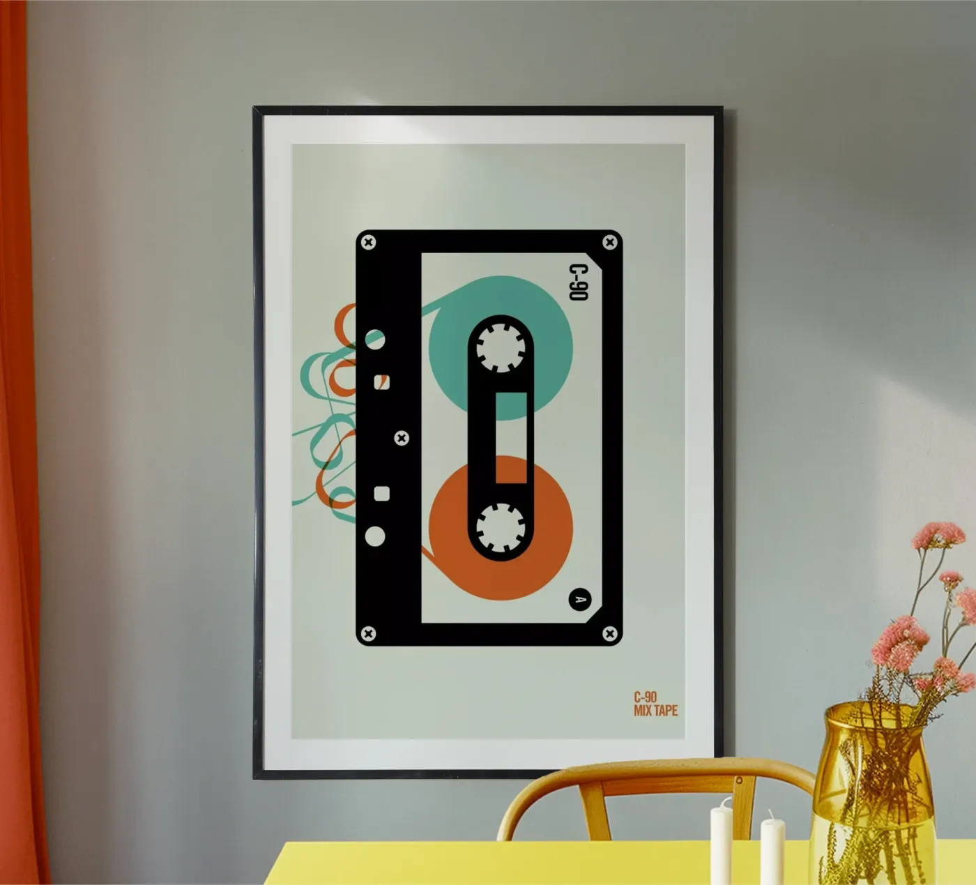 Mixtape poster van Bo Lundberg