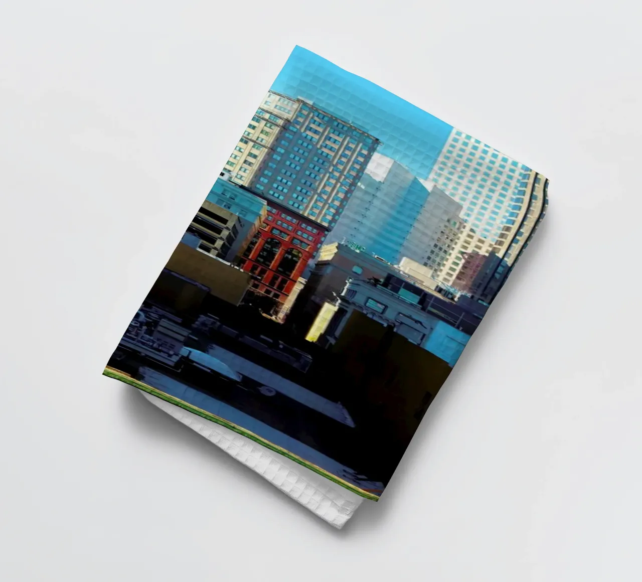Frisco tea towel by Flo Klein