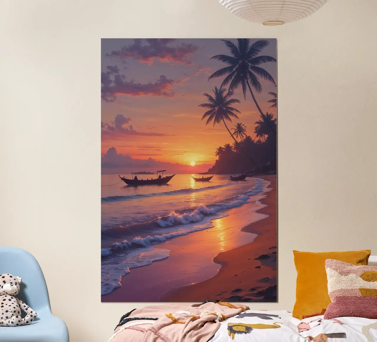 Dreamy Seaside Serenity in Bali carta hahnemühle da AlbertKlee