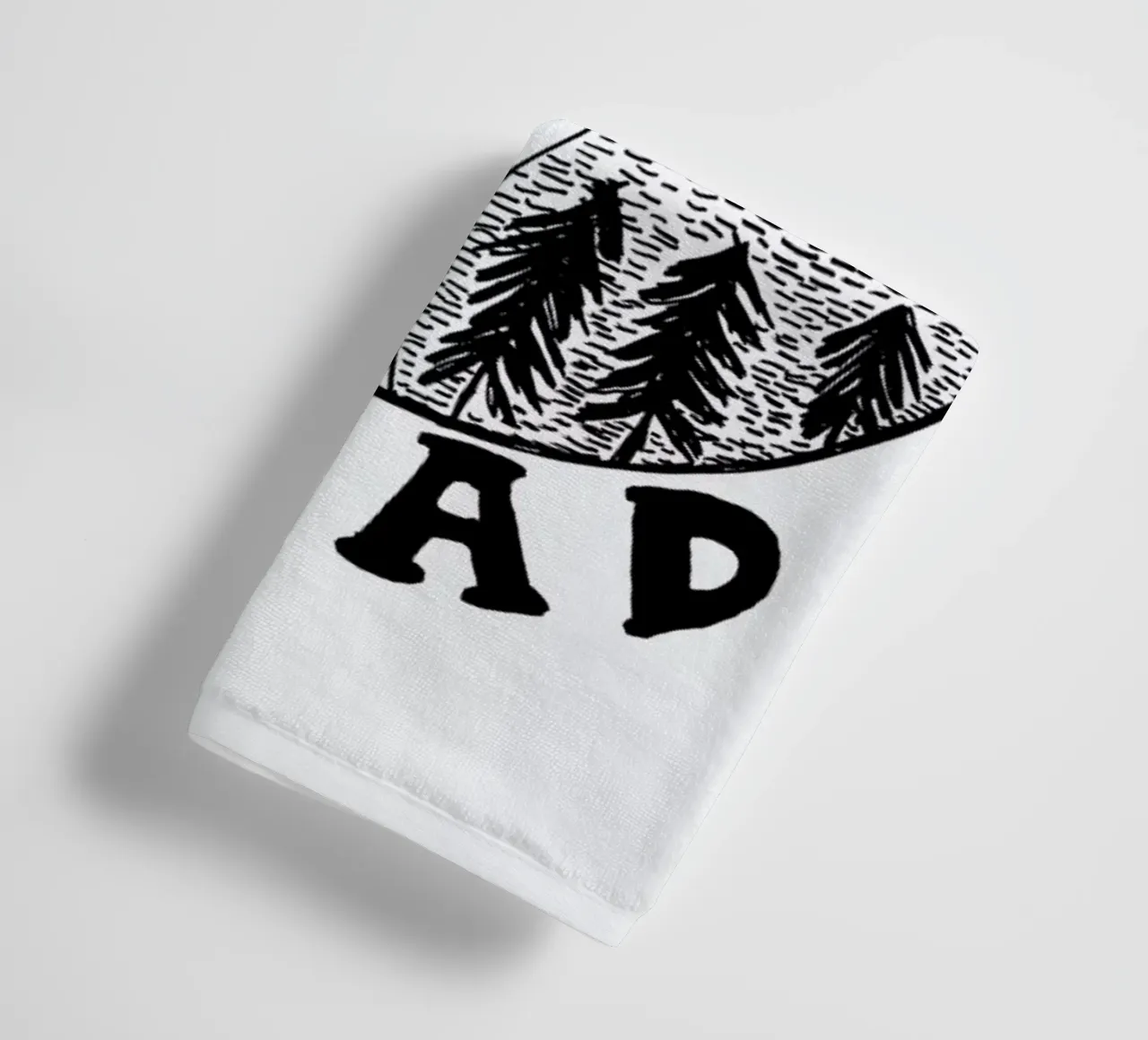 Find Your Road Handtuch von Kris Tate