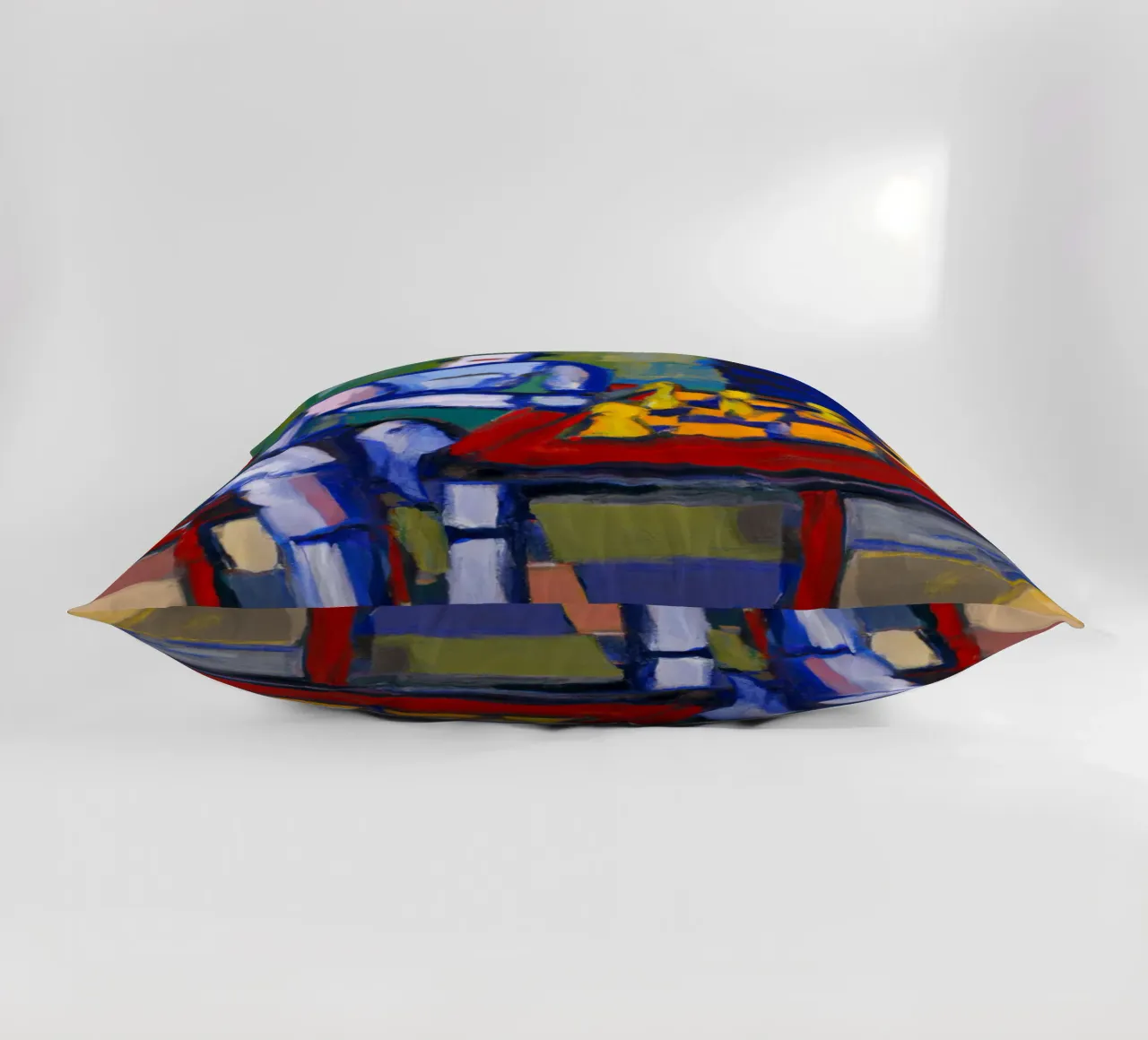 Robot playing Chess on a Sunday Afternoon_BTC cuscino da Crypto_Jungle