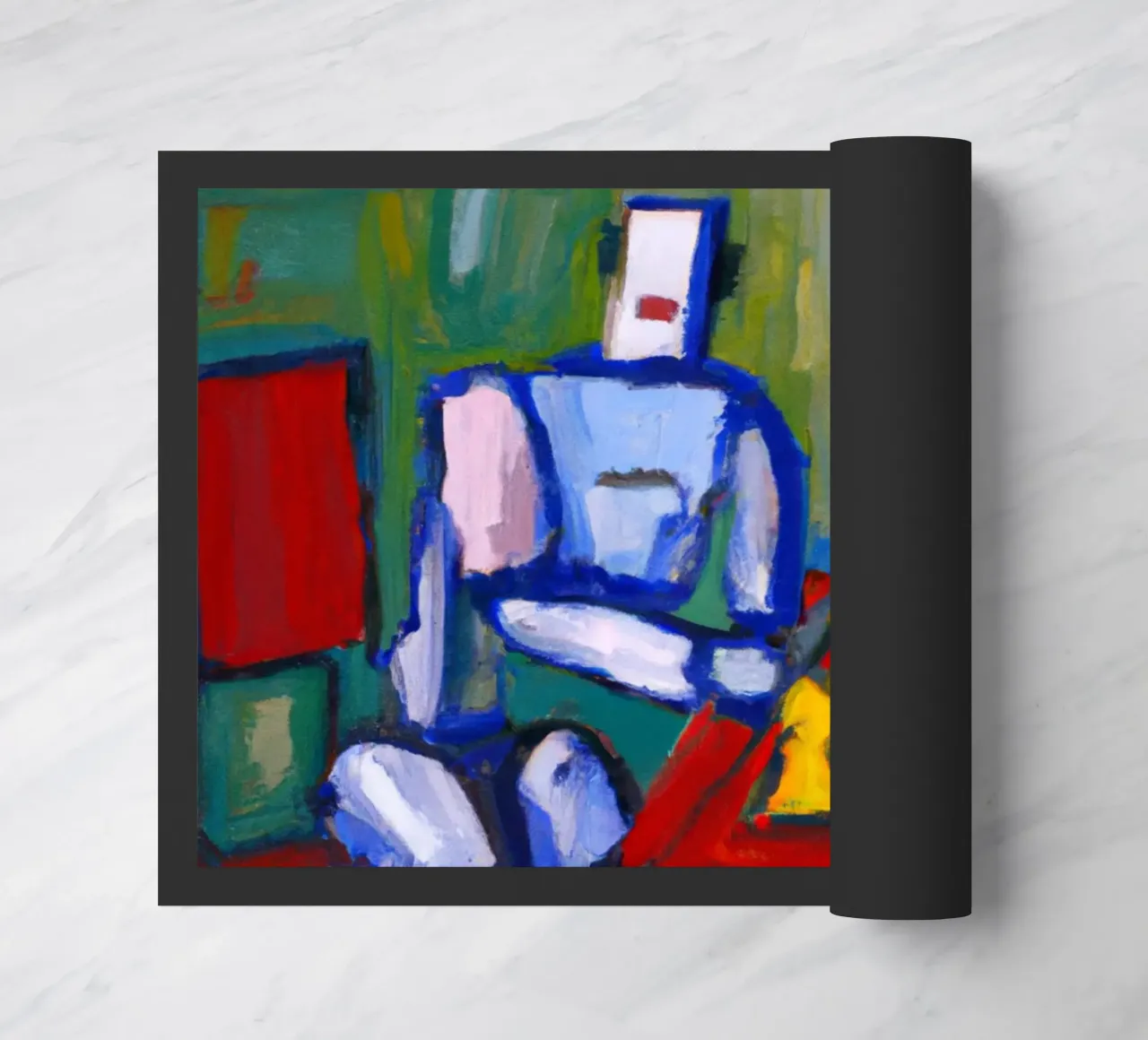 Robot playing Chess on a Sunday Afternoon_BTC zerbino da Crypto_Jungle