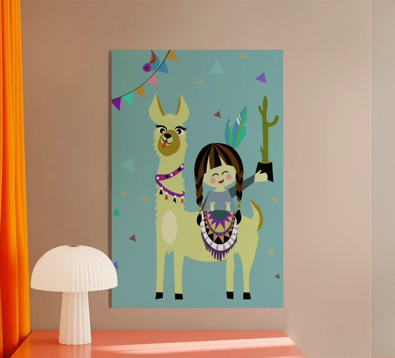 Alpaka 1 plexiglass da Sabrina Ziegenhorn