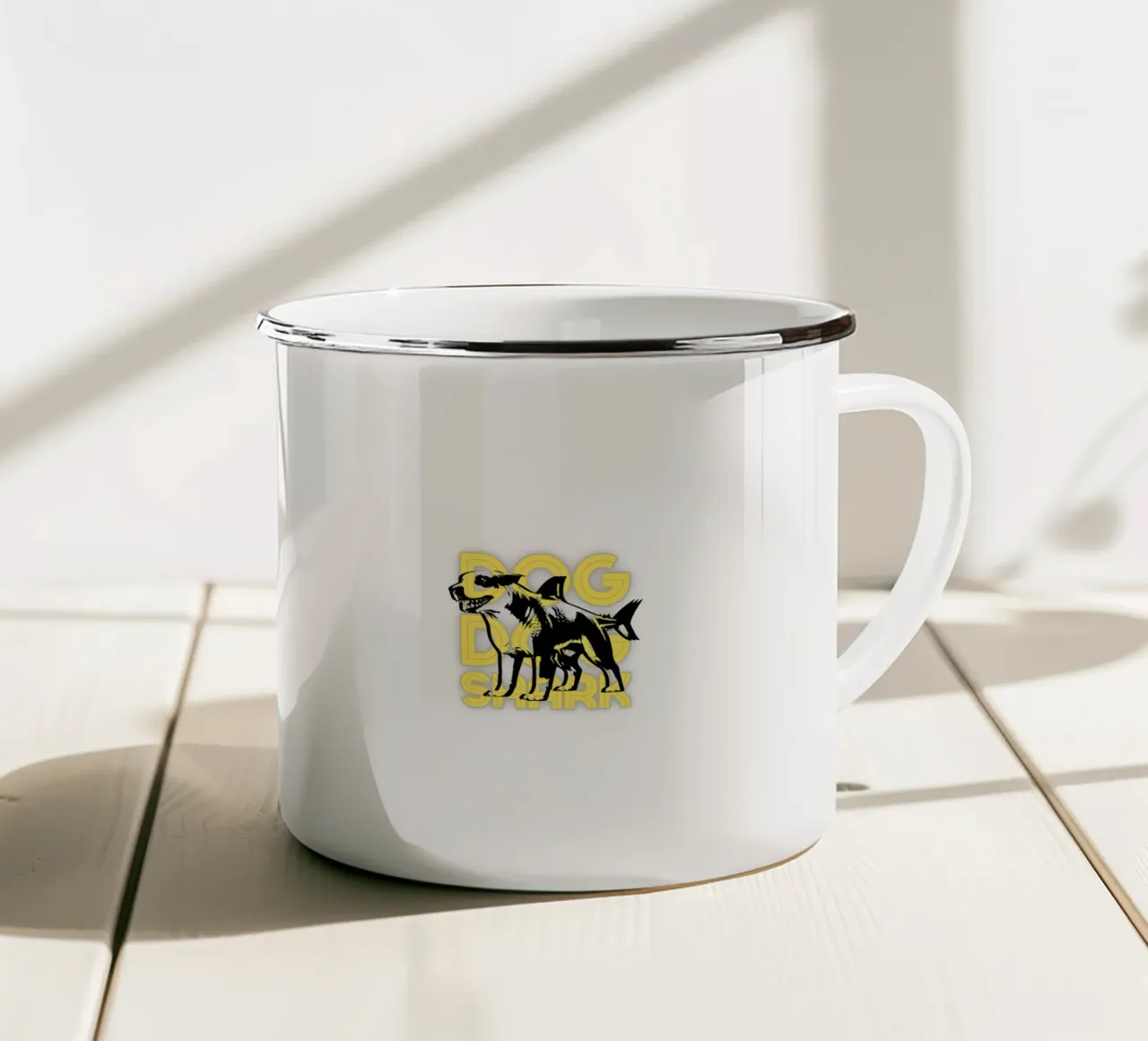 Shark_Style_BTC tazza in smalto da Crypto_Jungle