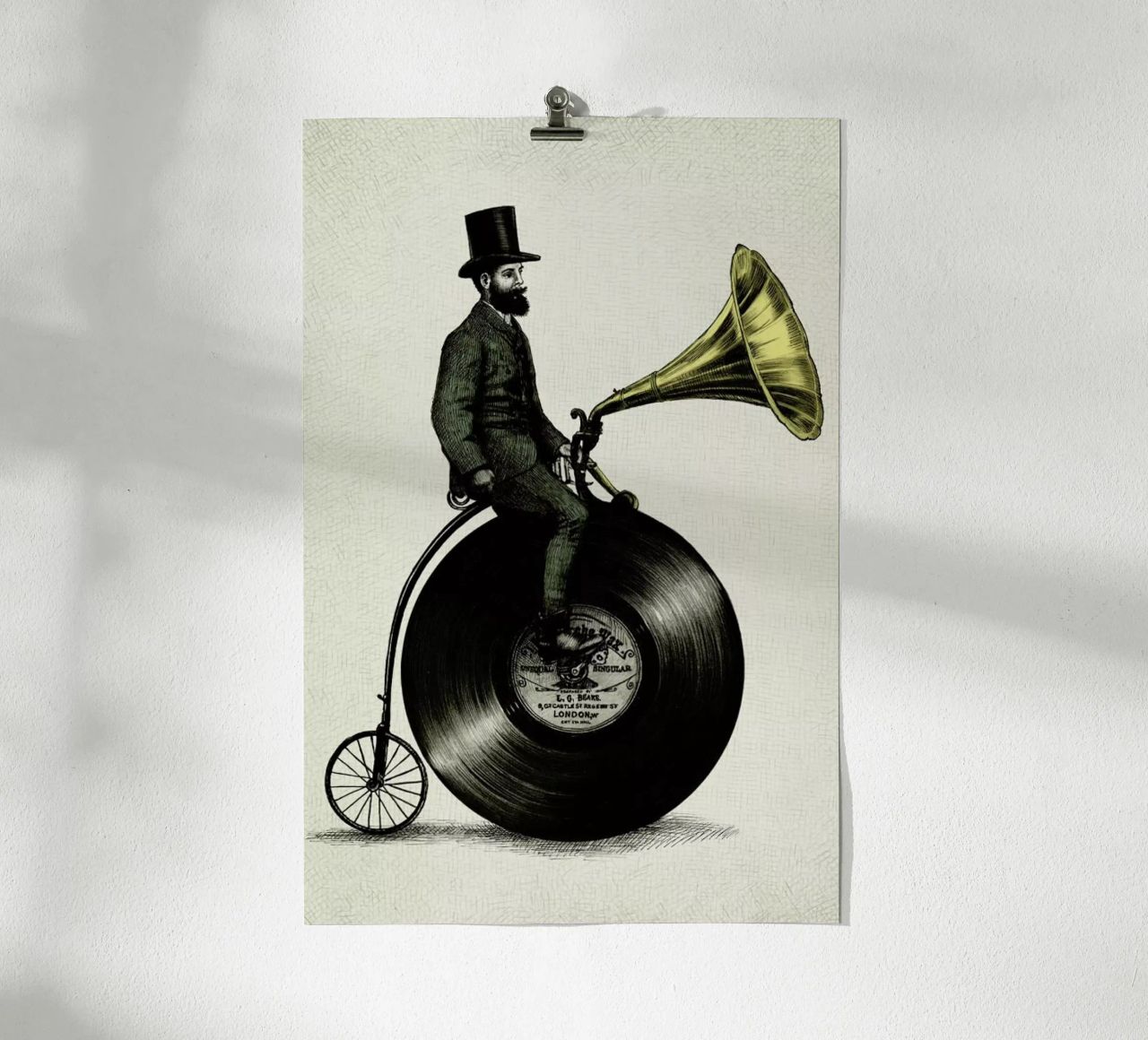 Music Man poster de Eric Fan