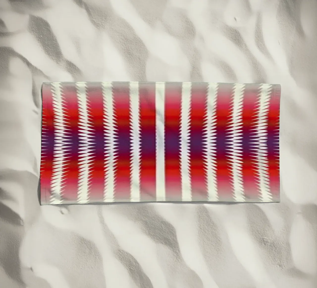 Positive Vibrations beach towel by Angelo Cerantola