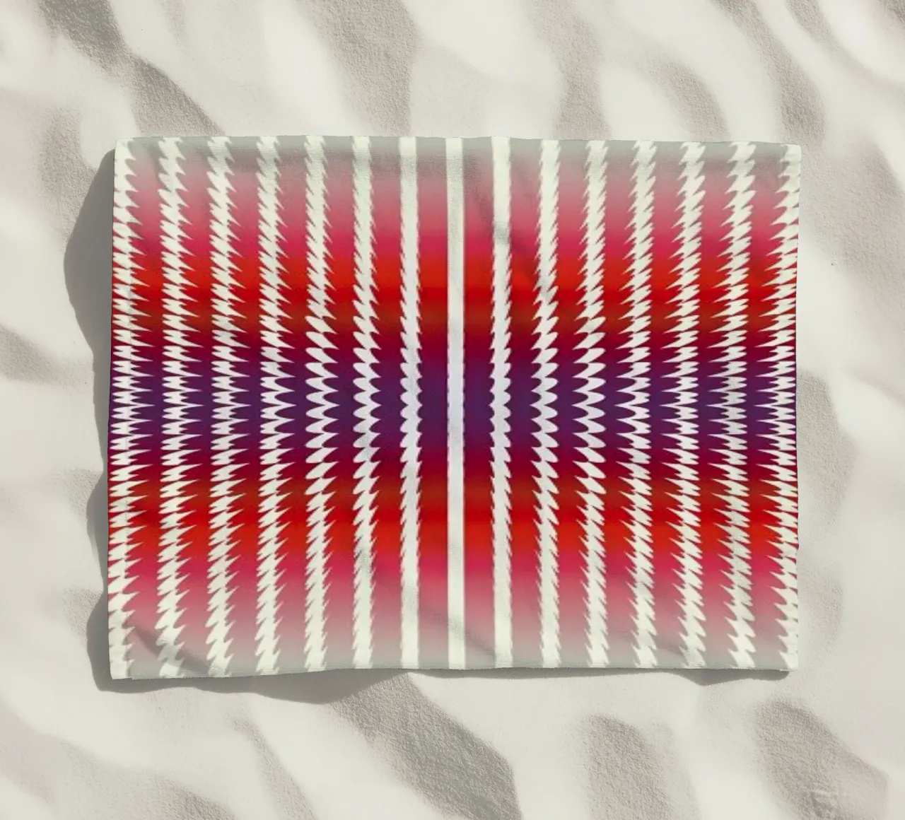 Positive Vibrations beach towel by Angelo Cerantola