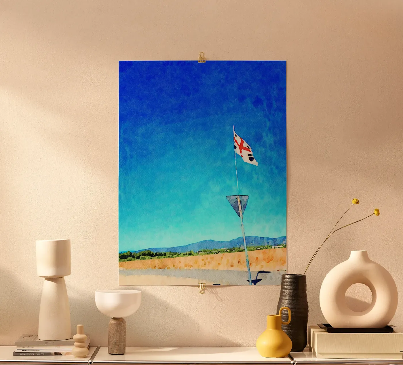 Sardinia poster by Massimo Frascogna