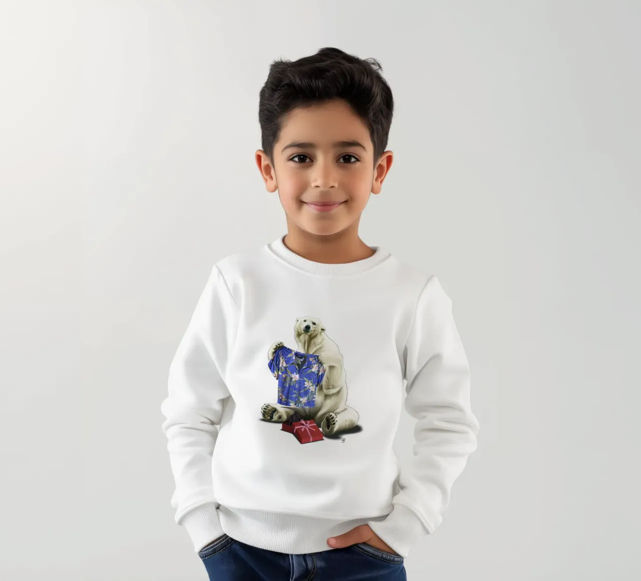 Cool! (Wordless) felpa bambino da Rob Art | Illustration