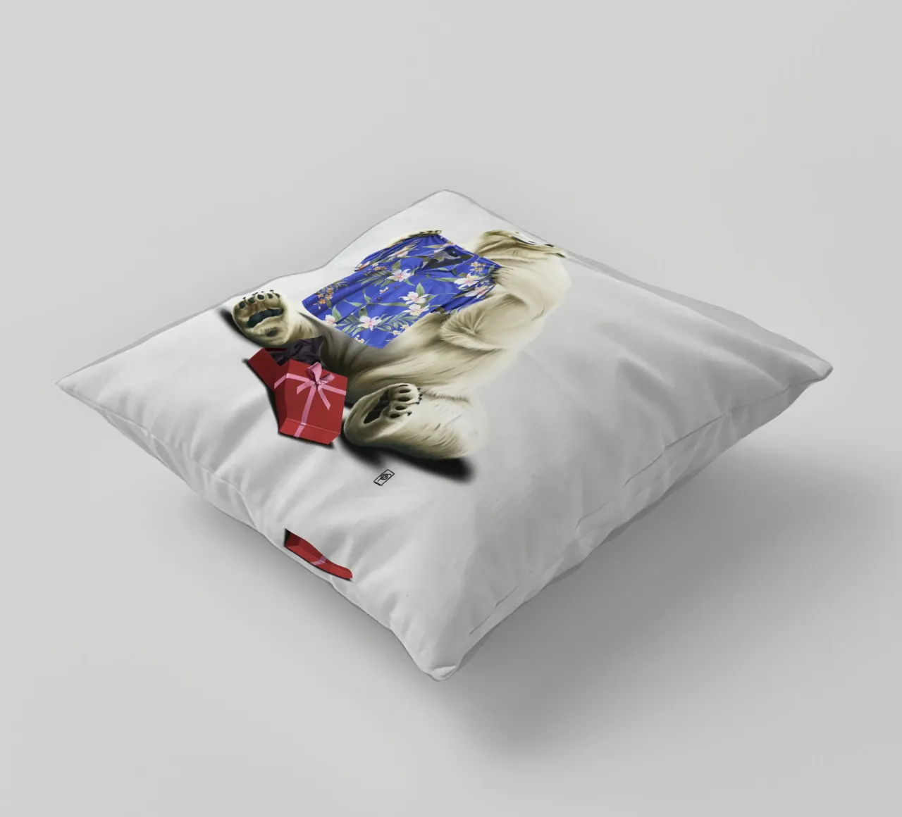 Cool! (Wordless) cuscino da Rob Art | Illustration