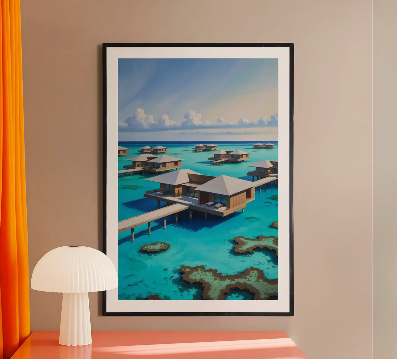 Private Overwater Retreat in Bali carta hahnemühle da AlbertKlee