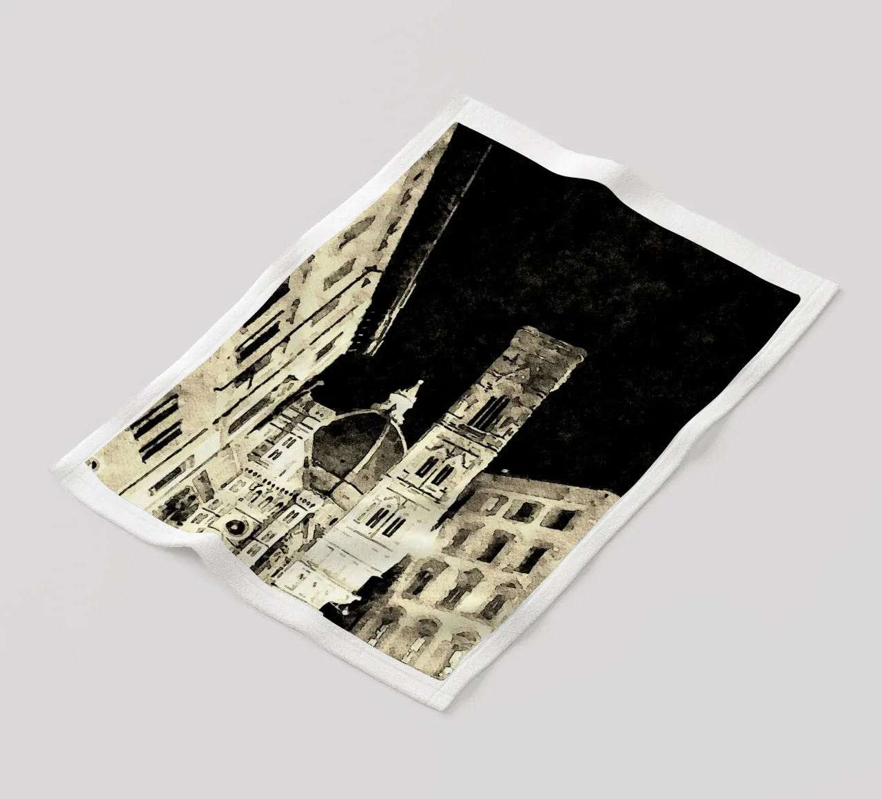 Firenze coperta in pile da Massimo Frascogna