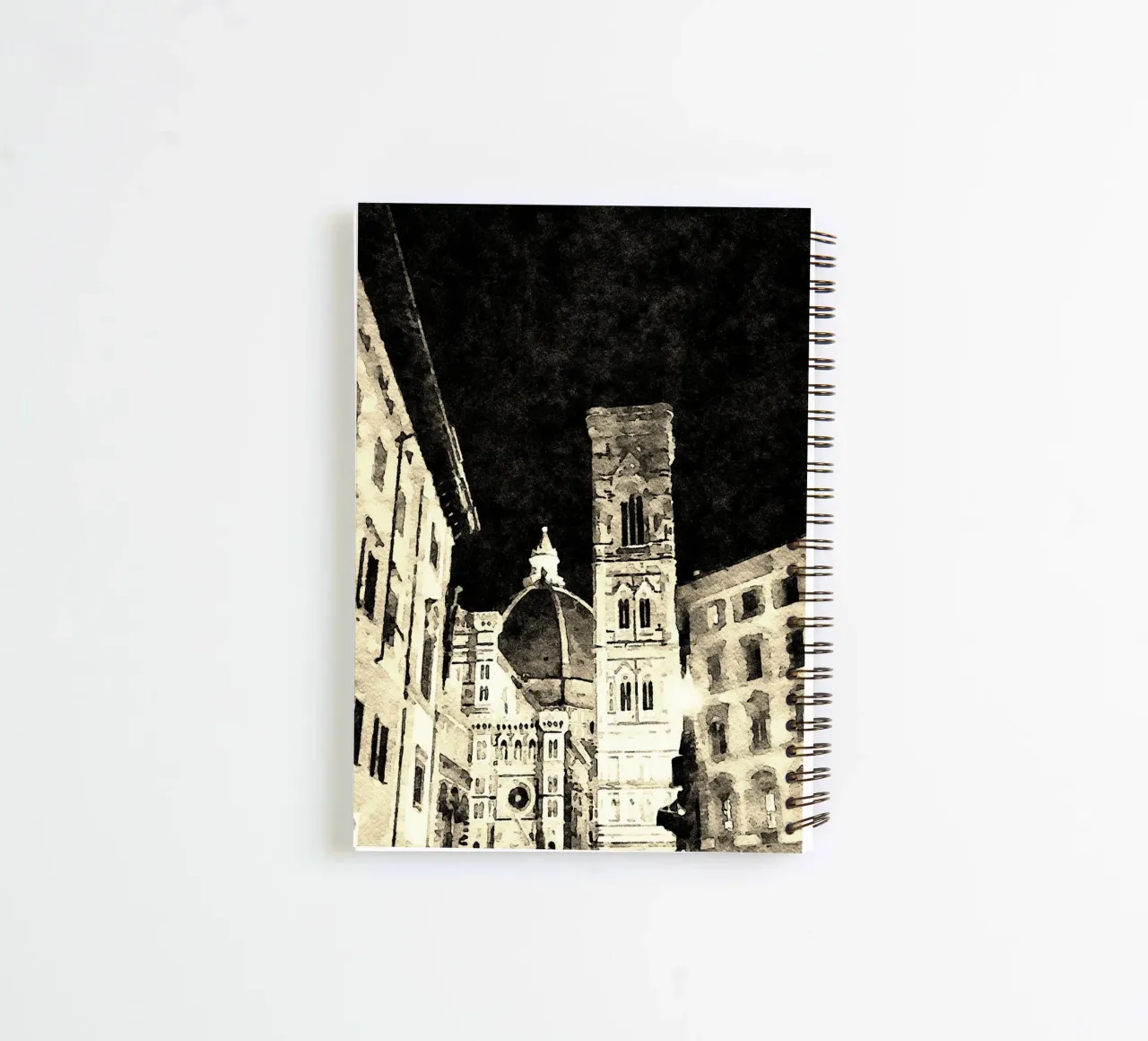 Florence spiral notebook by Massimo Frascogna