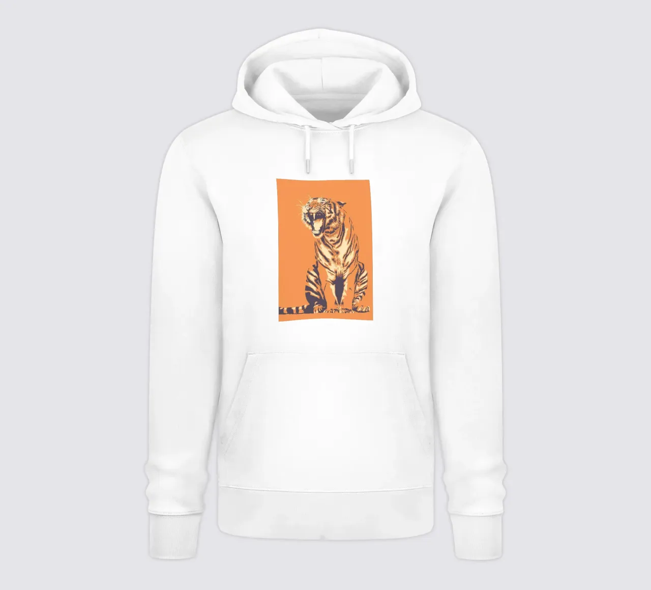 TIGRE felpa con cappuccio da Cranio Dsgn
