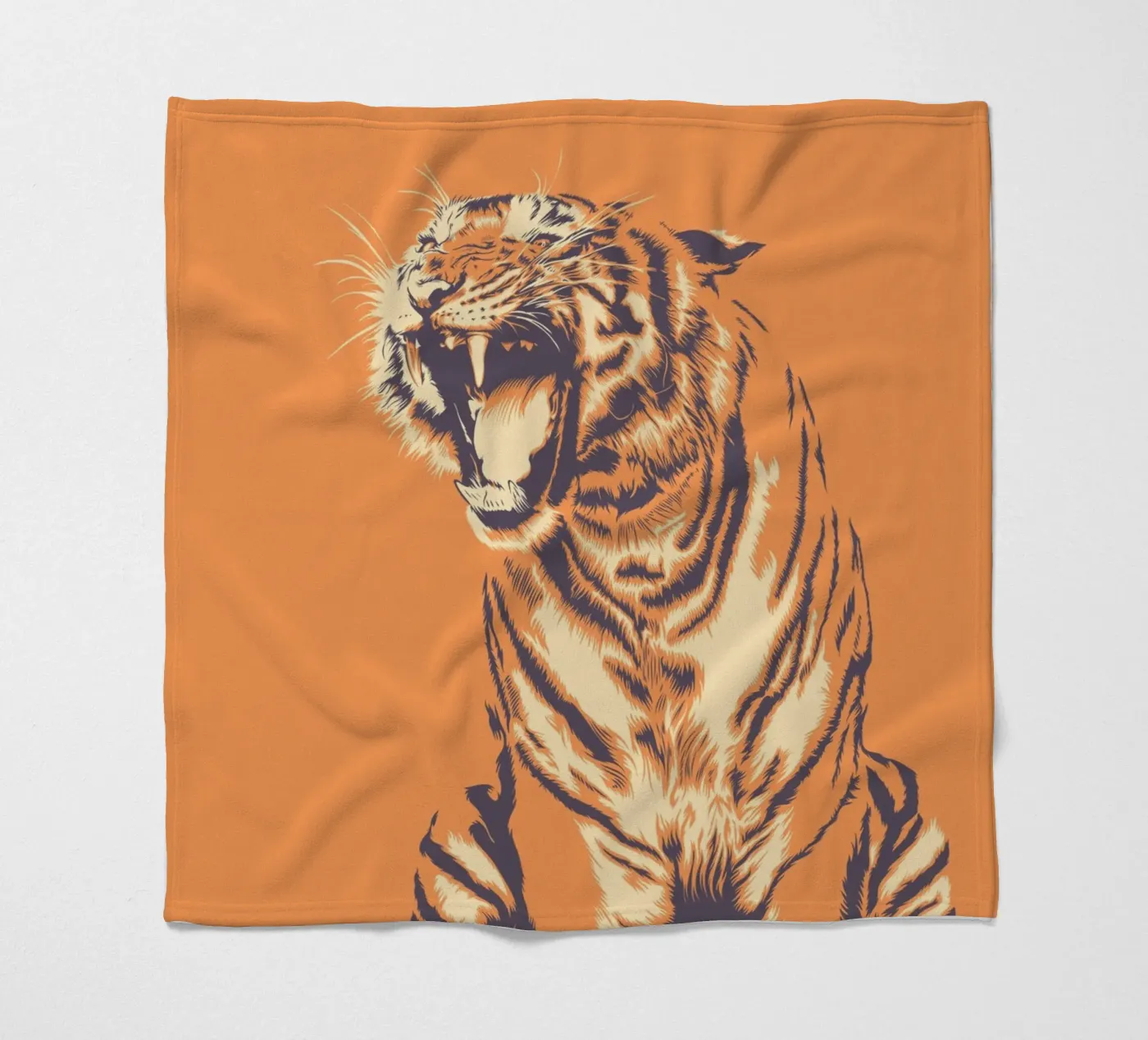 TIGER fleecedeken van Cranio Dsgn