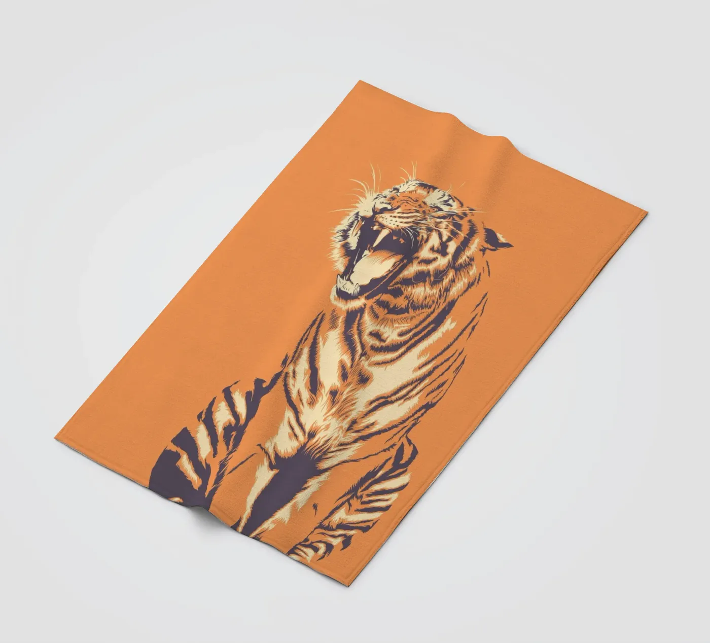 TIGER fleecedeken van Cranio Dsgn