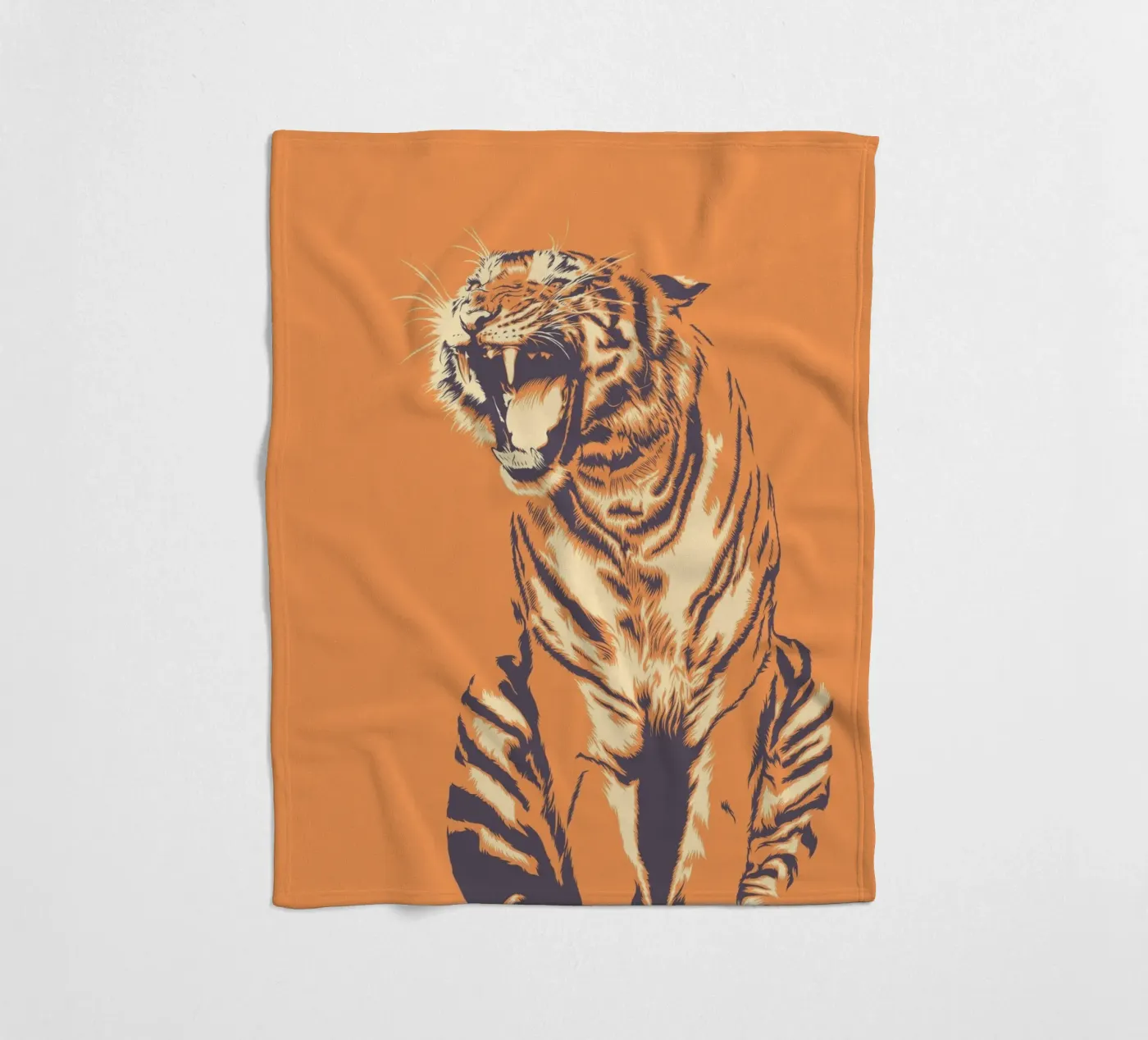 TIGER fleecedeken van Cranio Dsgn