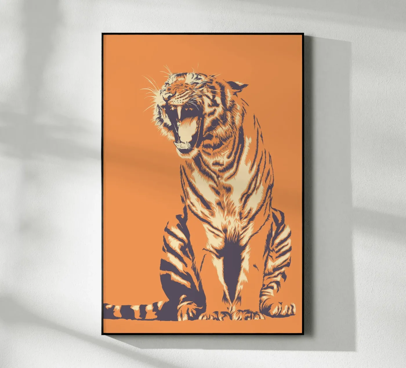 TIGRE plexiglass da Cranio Dsgn