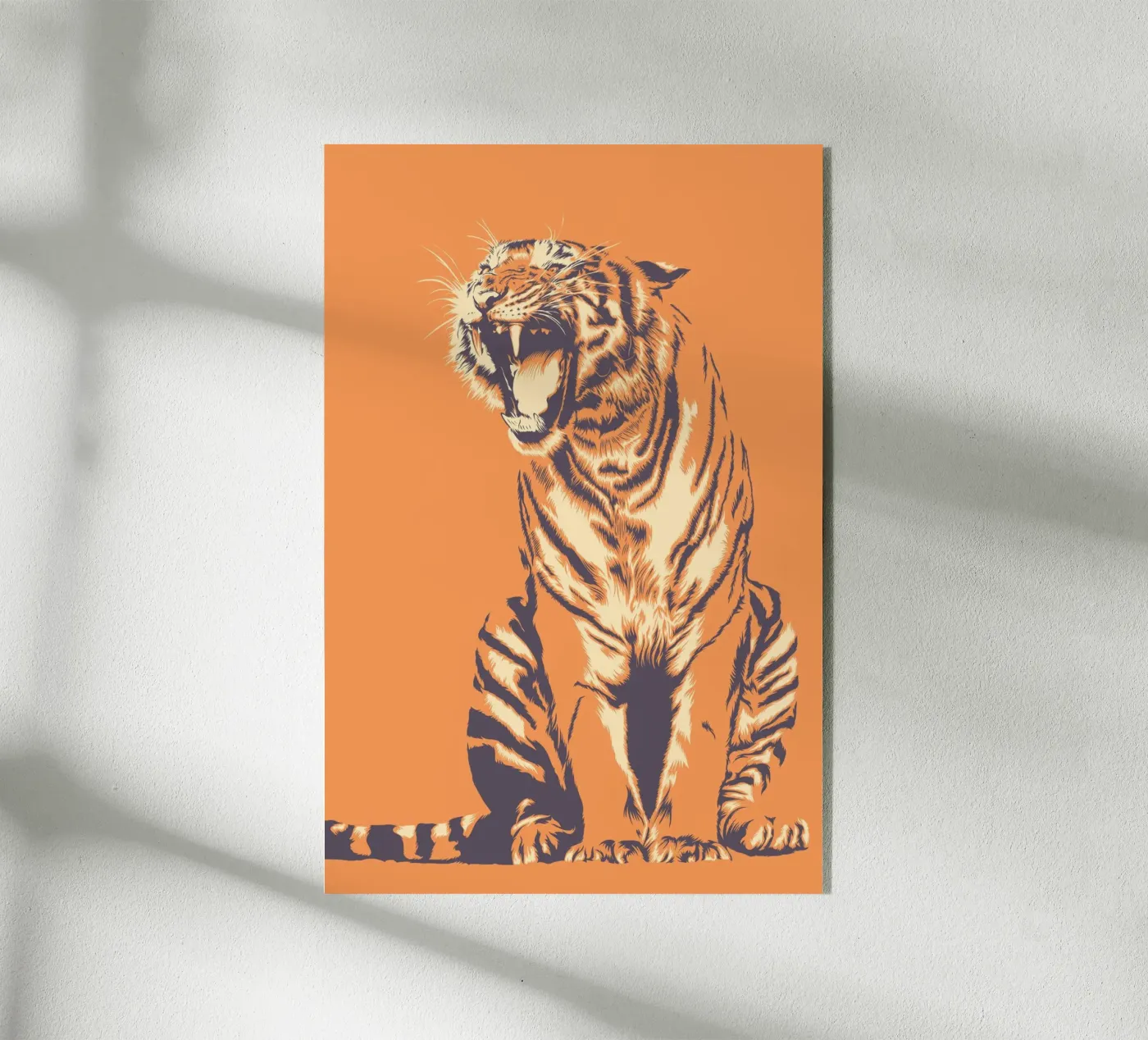 TIGRE plexiglass da Cranio Dsgn