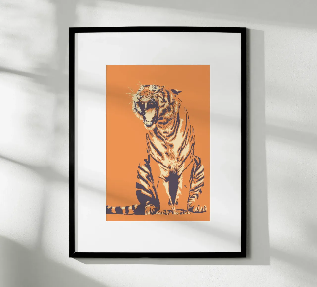 TIGER poster van Cranio Dsgn